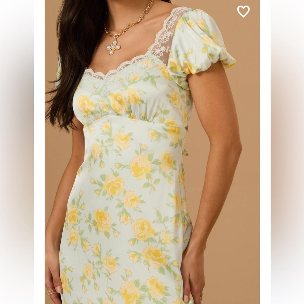 New with tags Altar’d state paisley floral maxi dress - Picture 3 of 4